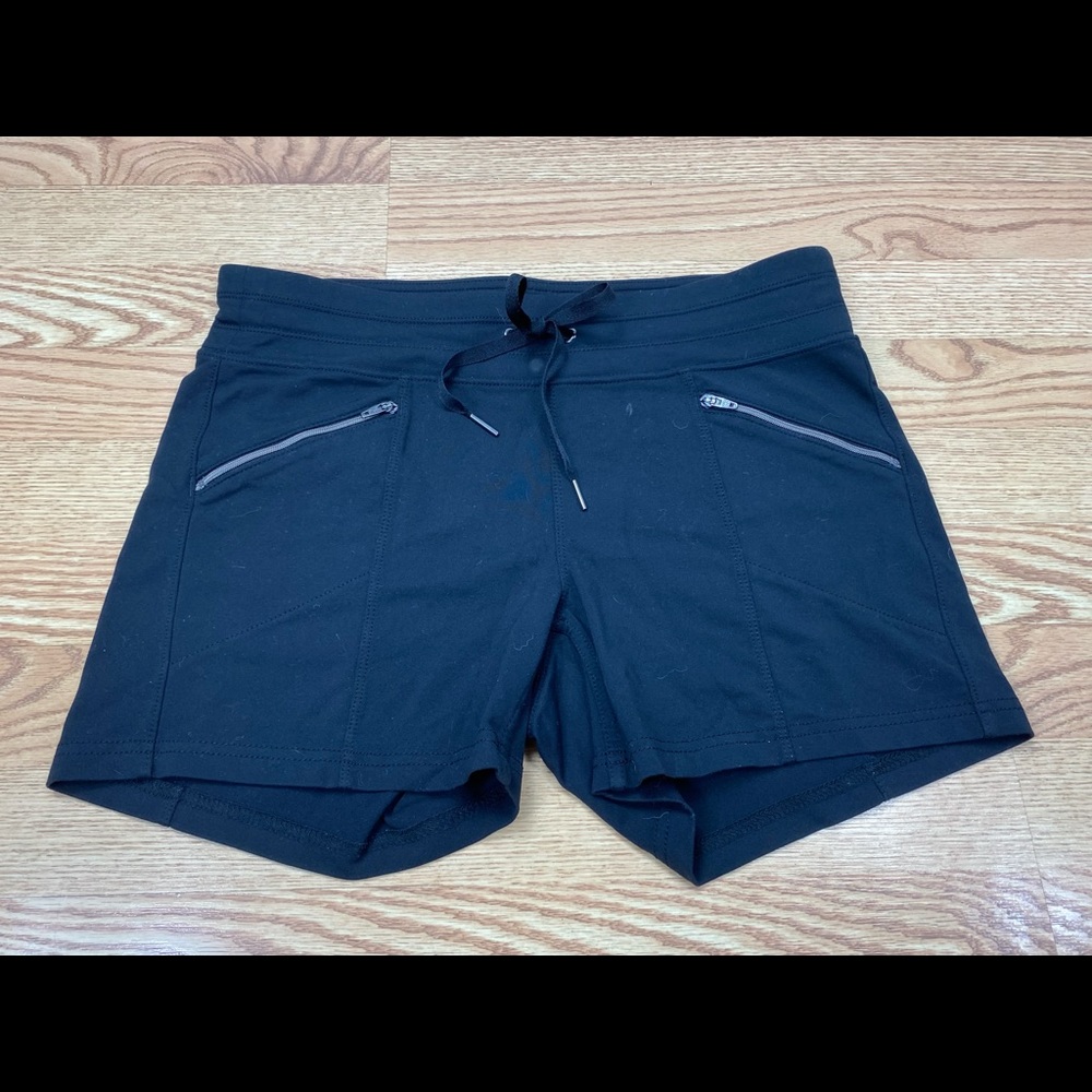 Fabletics Black Stretch Shorts Size XL